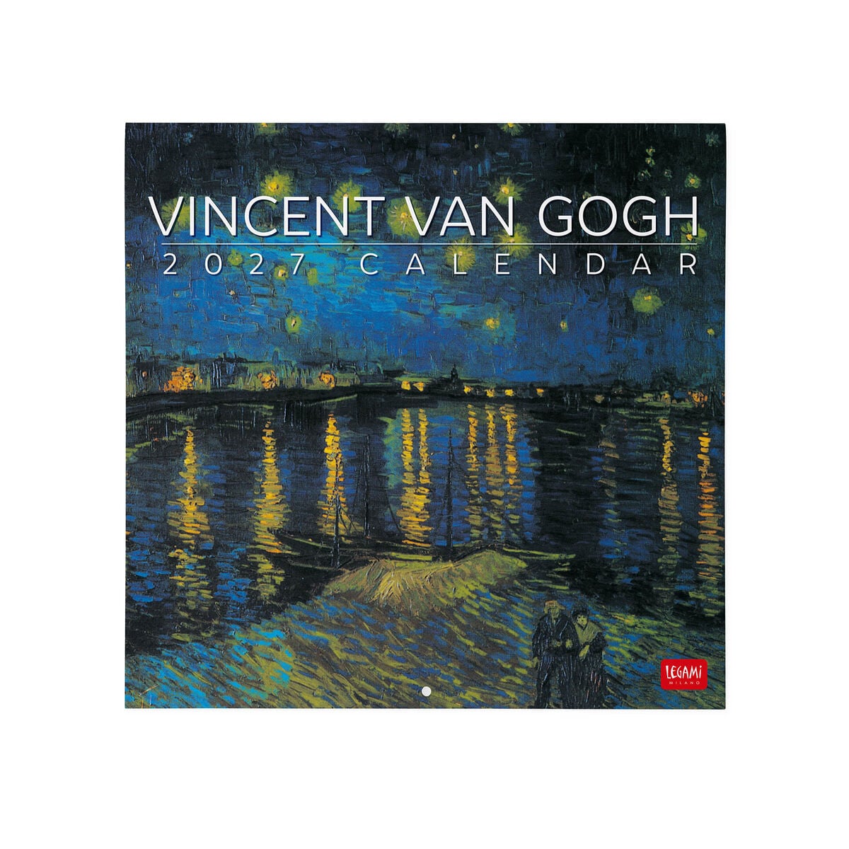 Legami - Calendario de Pared 2027 Vincent Van Gogh - 30 x 29 cm