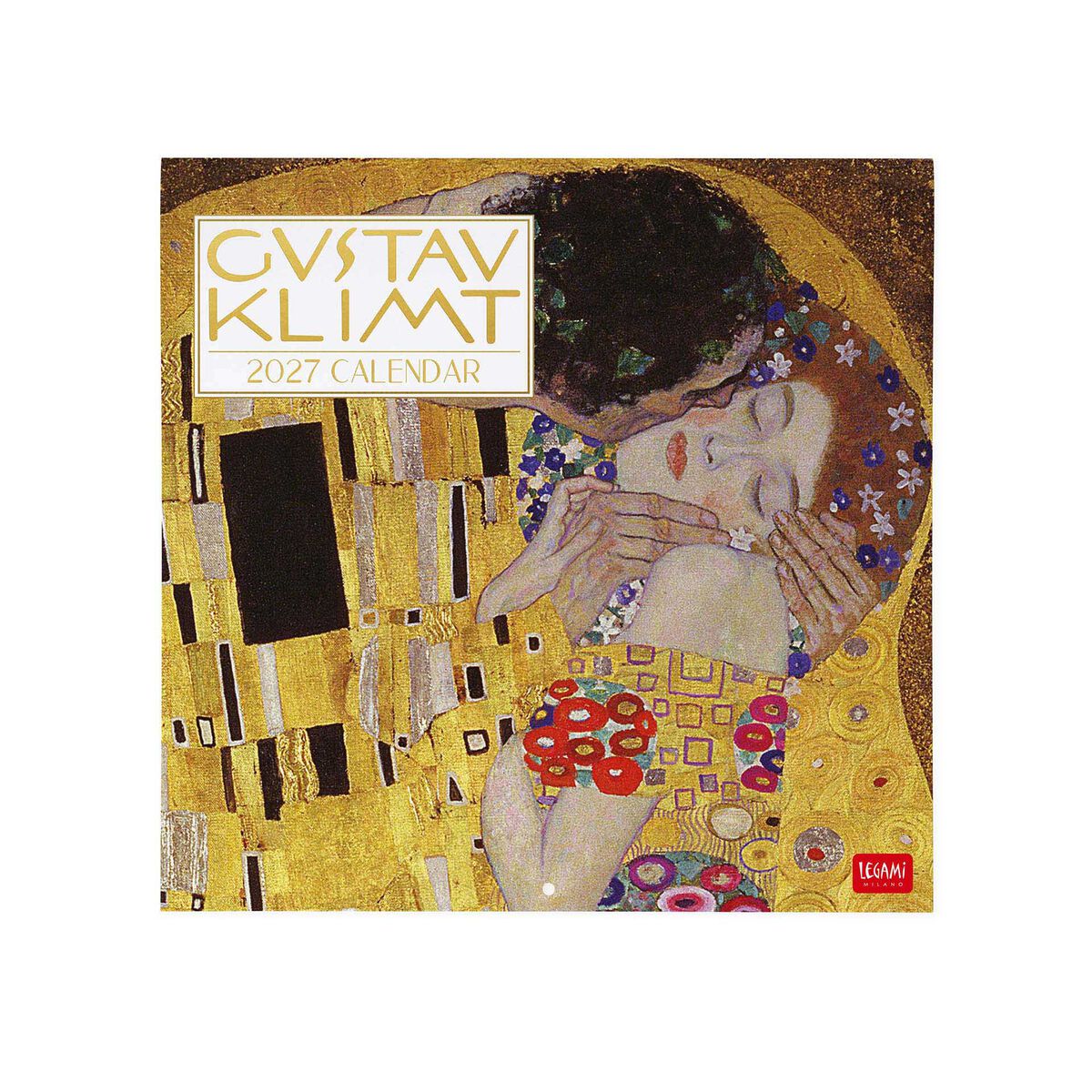 Legami – Calendario de pared Gustav Klimt 2027 – 30 x 29 cm