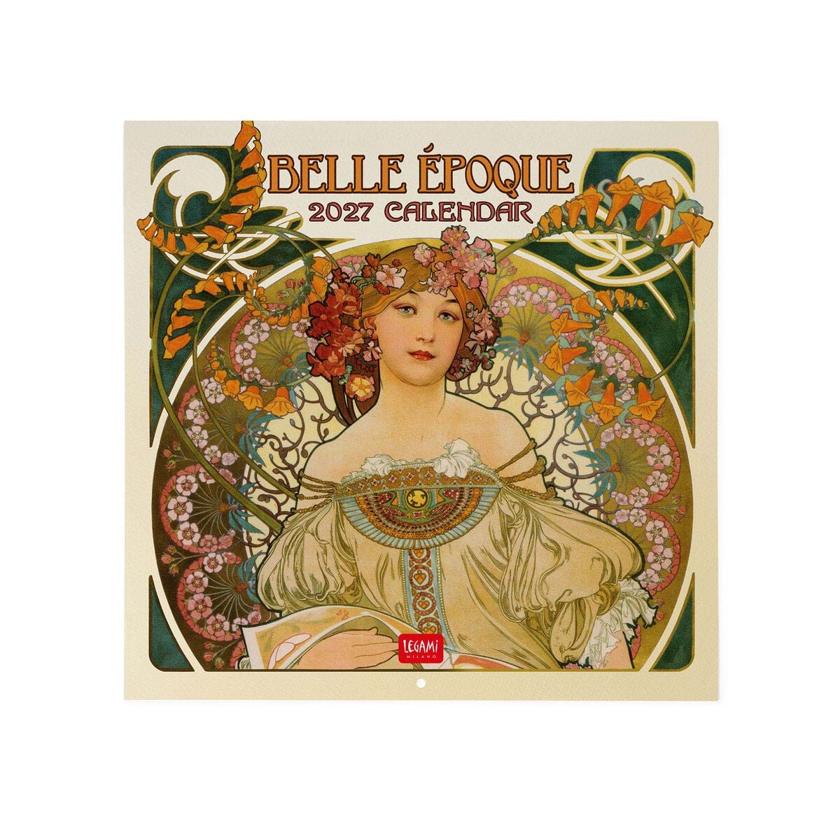 Calendario de pared Legami - Belle Époque 2027 - 30 x 29 cm