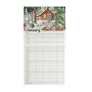 Legami - Calendario de pared Home Sweet Home 2027 - 30 x 29 cm