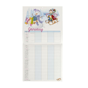 Legami - Calendario de Pared Súper Mamá 2027 - 30 x 29 cm