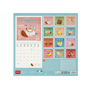 Legami - La Dolce Vita 2027 Calendario de Pared - 30 x 29 cm