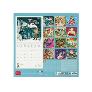 Legami - Calendario de Pared Once Upon a Time 2027 - 30 x 29 cm