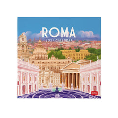 Legami - Calendario de pared Roma 2027 - 30 x 29 cm