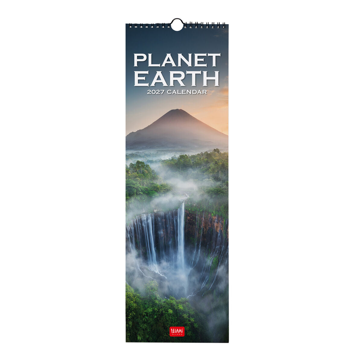 Legami - Calendario de pared Planet Earth 2027 - 16 x 49 cm