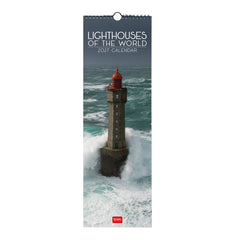 Legami - Calendario de pared Lighthouses World 2027 - 16 x 49 cm