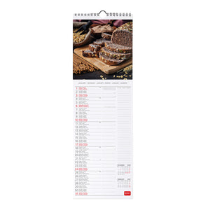Legami - Kitchen 2027 Calendario de Pared - 16 x 49 cm