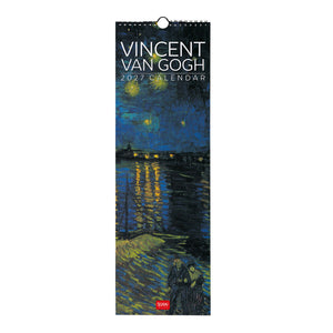Legami - Calendario de Pared 2027 Vincent Van Gogh - 16 x 49 cm