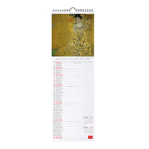 Legami - Gustav Klimt 2027 Calendario de Pared - 16 x 49 cm