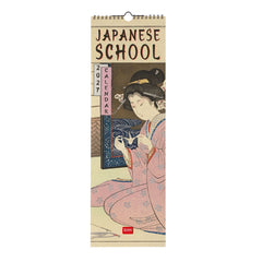 Legami - Calendario de pared Japanese School 2027 - 16 x 49 cm