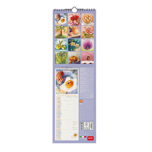 Legami - Calendario de Pared Good Vibes Only 2027 - 16 x 49 cm