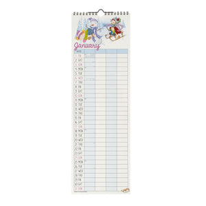 Legami - Calendario de pared Súper Mamá 2027 - 16 x 49 cm