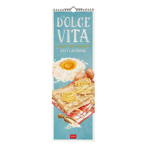 Calendario de pared Legami - La Dolce Vita 2027 - 16 x 49 cm