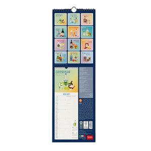 Legami - Calendario de pared Cheers 2027 - 16 x 49 cm
