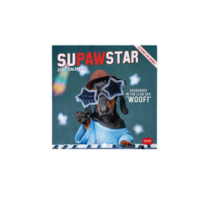 Legami - Calendario de pared Supawstar 2027 - 18 x 18 cm
