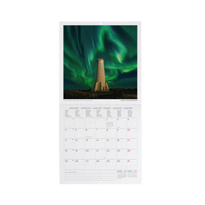 Calendario de Pared Legami - Lighthouses World 2027 - 18 x 18 cm