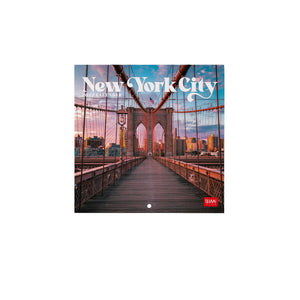 Legami - Calendario de pared de Nueva York 2027 - 18 x 18 cm