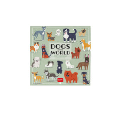 Calendario de pared Legami - Dogs World 2027 - 18 x 18 cm