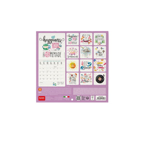 Legami - Calendario de pared Aforismos 2027 - 18 x 18 cm