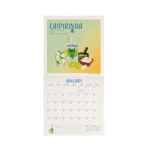 Calendario de pared Legami - Cheers 2027 - 18 x 18 cm
