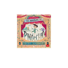Legami - Calendario de Pared Pinocho 2027 - 18 x 18 cm