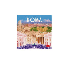 Legami - Calendario de pared Roma 2027 - 18 x 18 cm