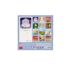 Legami - Calendario de pared Roma 2027 - 18 x 18 cm