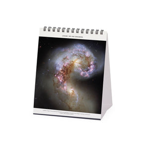 Calendario de escritorio Legami - Beyond Infinity 2027 - 12 x 14,5 cm