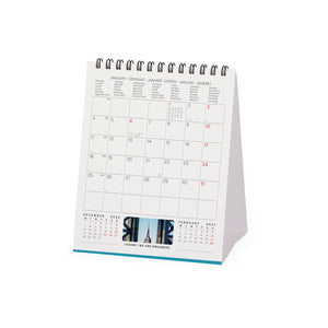 Legami - Calendario de Sobremesa New York 2027 - 12 x 14,5 cm