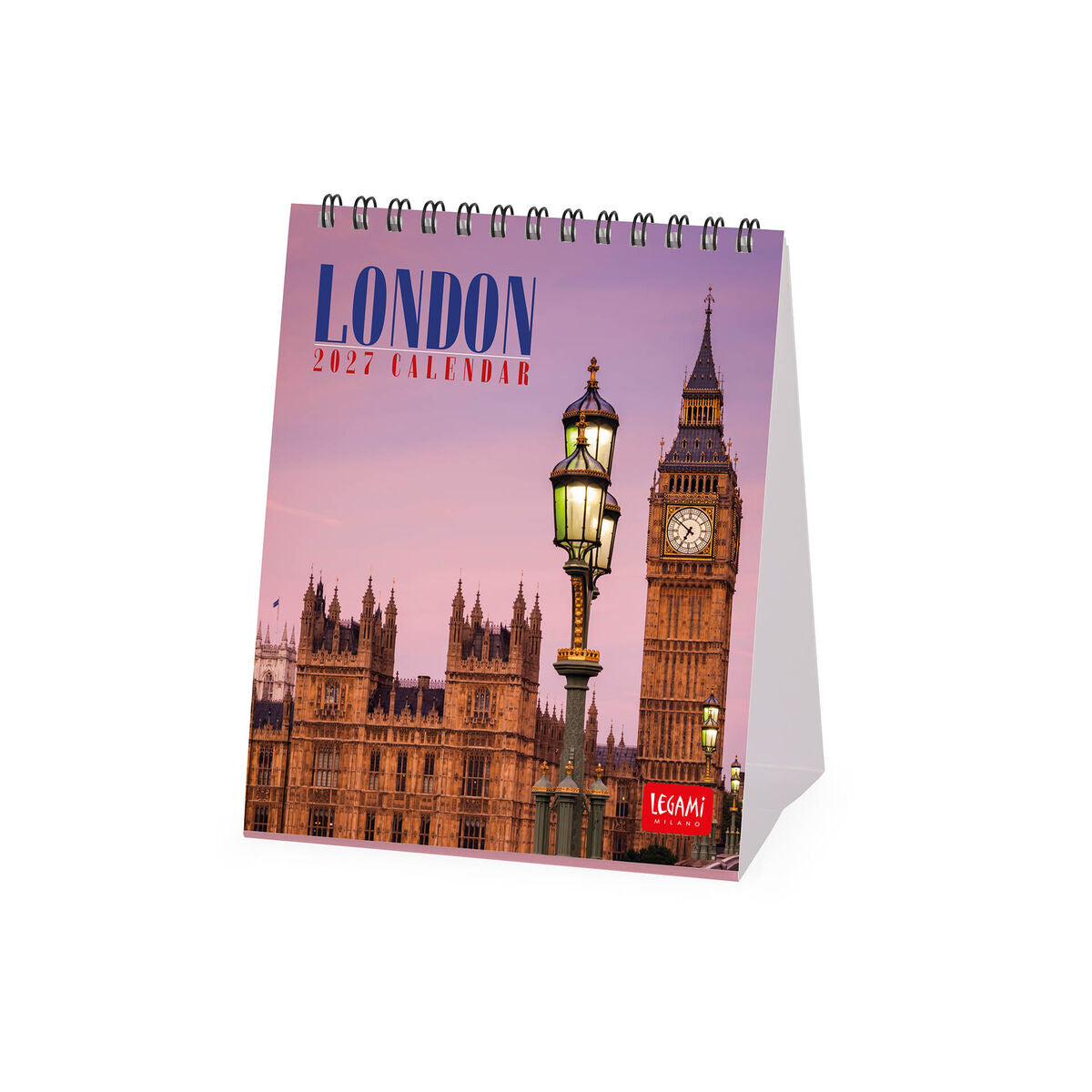 Calendario de Escritorio Legami - London 2027 - 12 x 14,5 cm