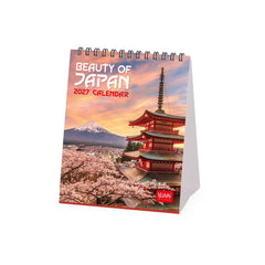 Legami - Calendario de escritorio Beauty Japan 2027 - 12 x 14,5 cm
