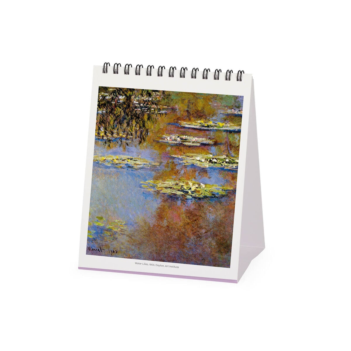 Legami - Calendario de mesa Monet 2027 - 12 x 14,5 cm