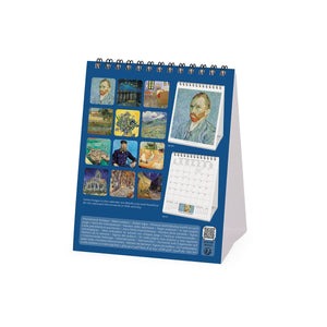 Calendario de escritorio Legami - Vincent Van Gogh 2027 - 12 x 14,5 cm