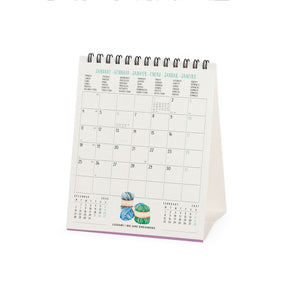 Legami - Calendario de escritorio Aforismos 2027 - 12 x 14,5 cm
