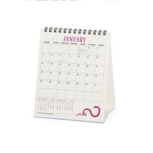Legami - Calendario de Escritorio Inspiring Women 2027 - 12 x 14,5 cm