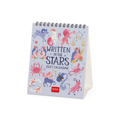 Legami - Calendario de mesa 2027 "Written in Stars" - 12 x 14,5 cm