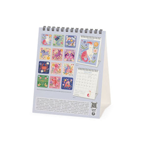 Legami - Calendario de mesa 2027 "Written in Stars" - 12 x 14,5 cm