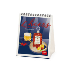 Legami - Cheers 2027 Calendario de Escritorio - 12 x 14,5 cm