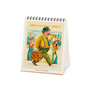 Legami - Calendario de escritorio 2027 para amantes de los libros - 12 x 14,5 cm