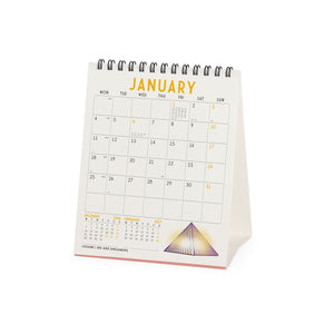 Legami - Calendario de Escritorio París 2027 - 12 x 14,5 cm