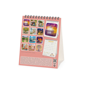 Legami - Calendario de Escritorio París 2027 - 12 x 14,5 cm