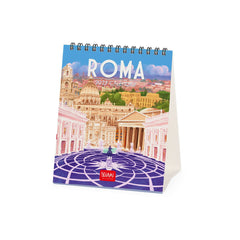 Legami - Calendario de Sobremesa Rome 2027 - 12 x 14,5 cm