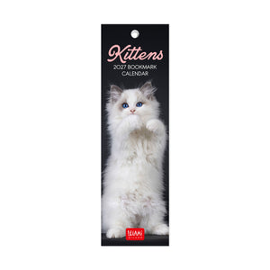 Legami - Gatos 2027 Calendario Marcador - 5,5 x 18 cm