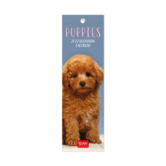 Legami - Calendario Marcapáginas Cachorros 2027 - 5,5 x 18 cm