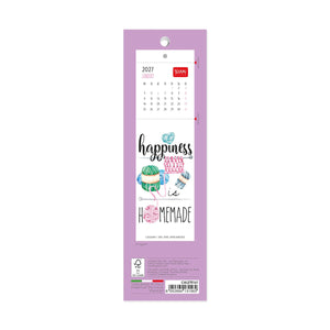 Legami - Calendario Marcapáginas Aforismos 2027 - 5,5 x 18 cm