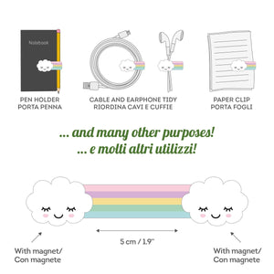 Legami - Rainbow Magnetic Clip - Clip Magnético