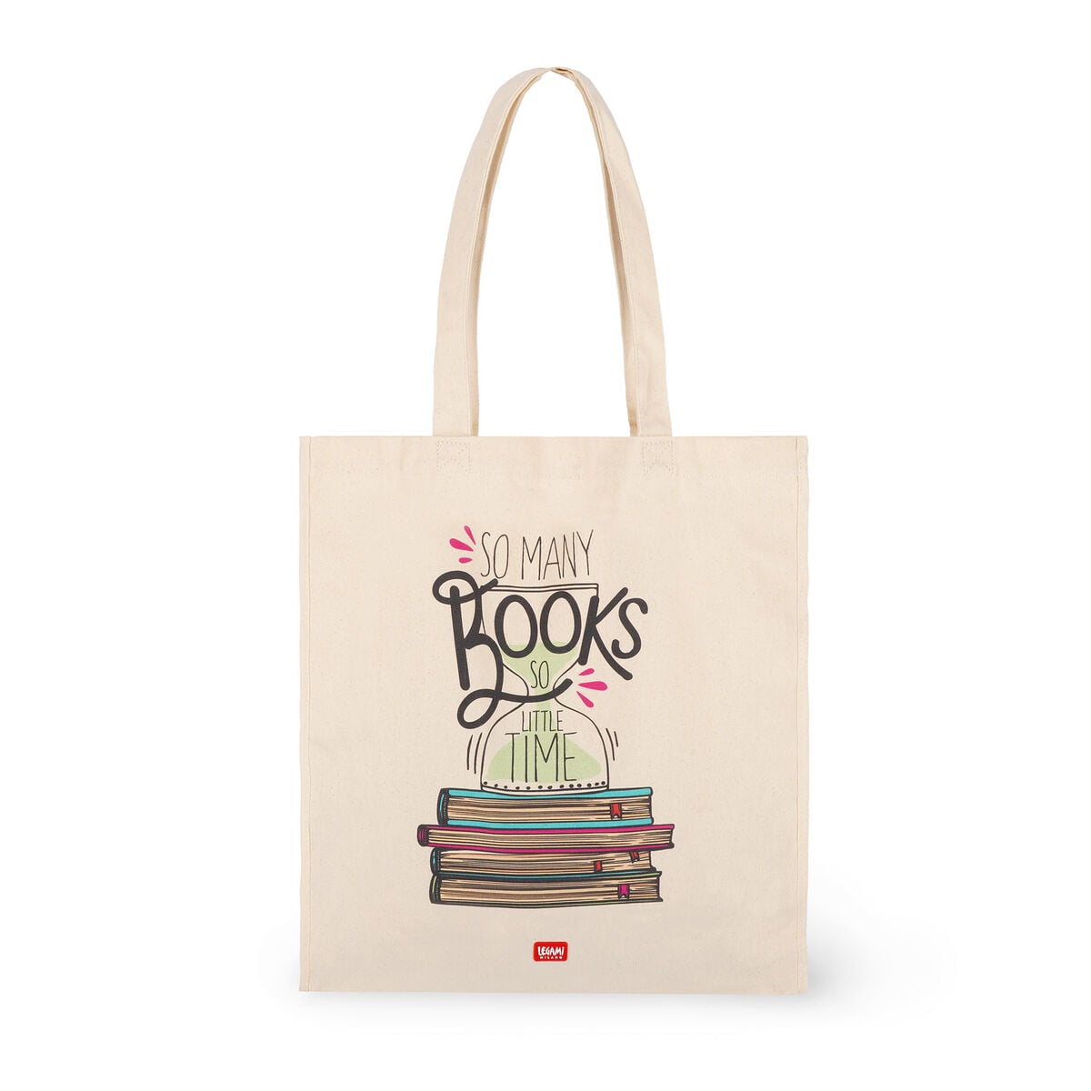 Legami - Bolsa de tela de algodón - Amante de los libros