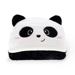 Legami - Manta con capucha Panda - Abrazos cálidos
