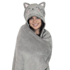 Legami - Manta con Capucha de Gato - Abrazos Acogedores