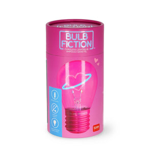 Legami - Lámpara de mesa decorativa con forma de bombilla - Corazón - Bulb Fiction